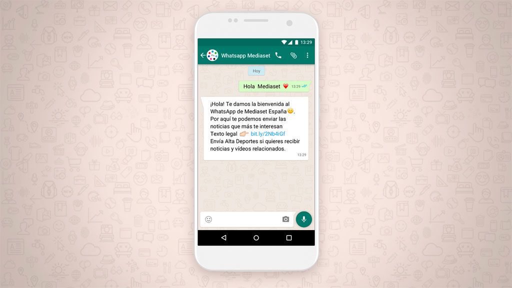 Ya puedes recibir en tu WhatsApp las noticias y vídeos de Deportes Cuatro Ya puedes recibir en tu WhatsApp las noticias y vídeos de Deportes Cuatro