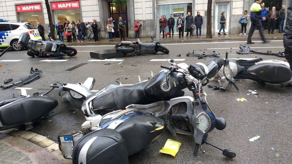 Atropello múltiple en Barcelona: el conductor sufrió un desvanecimiento al volante