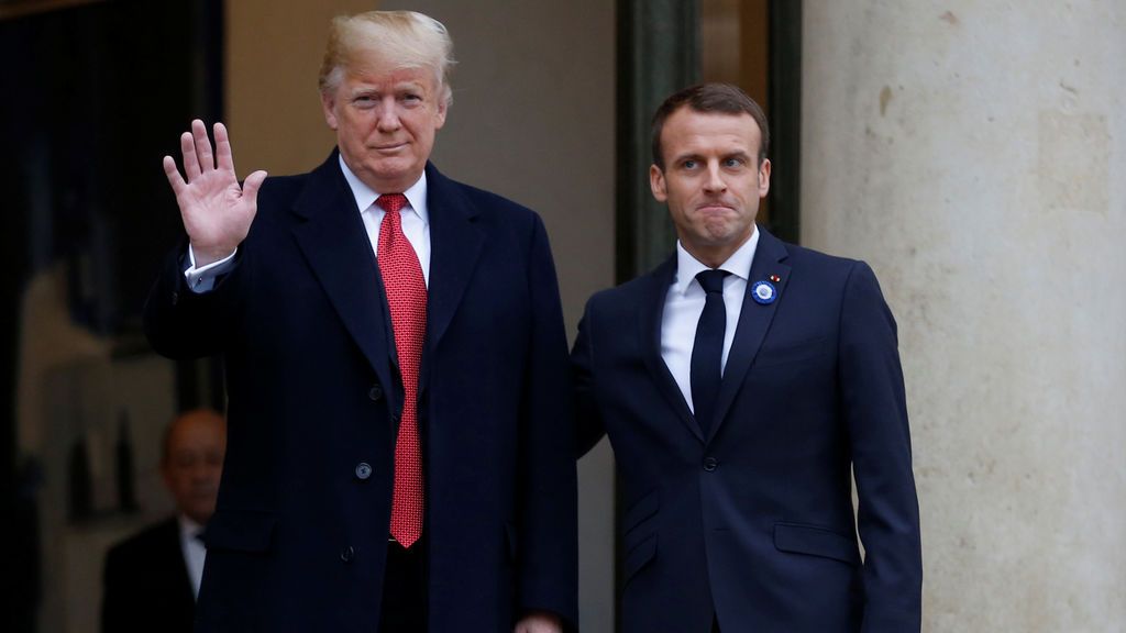 Trump sobre la propuesta de Macron de crear un ejército europeo : “Es insultante”