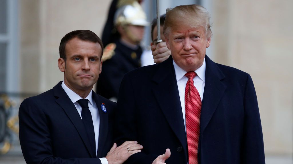 Trump tacha de "muy insultante" la propuesta de Macron de crear un Ejército europeo