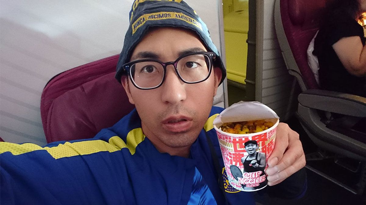 La odisea más loca de un japonés fanático de Boca: coge vacaciones, está más de 60 horas en un avión y se vuelve a Tokio sin ver la Libertadores