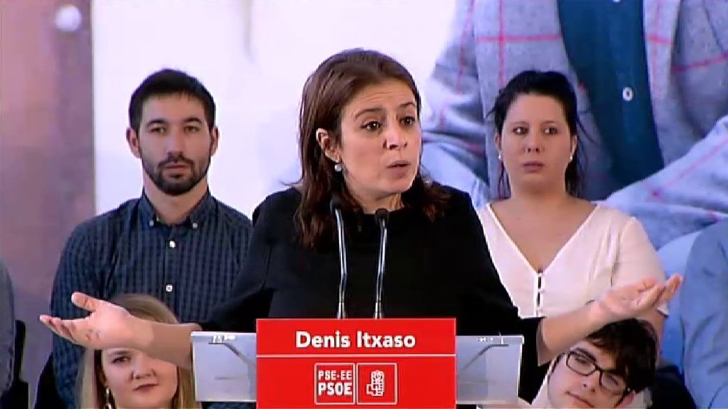 Adriana Lastra critica que Casado quiera eliminar el impuesto hipotecario que tiene que pagar la banca