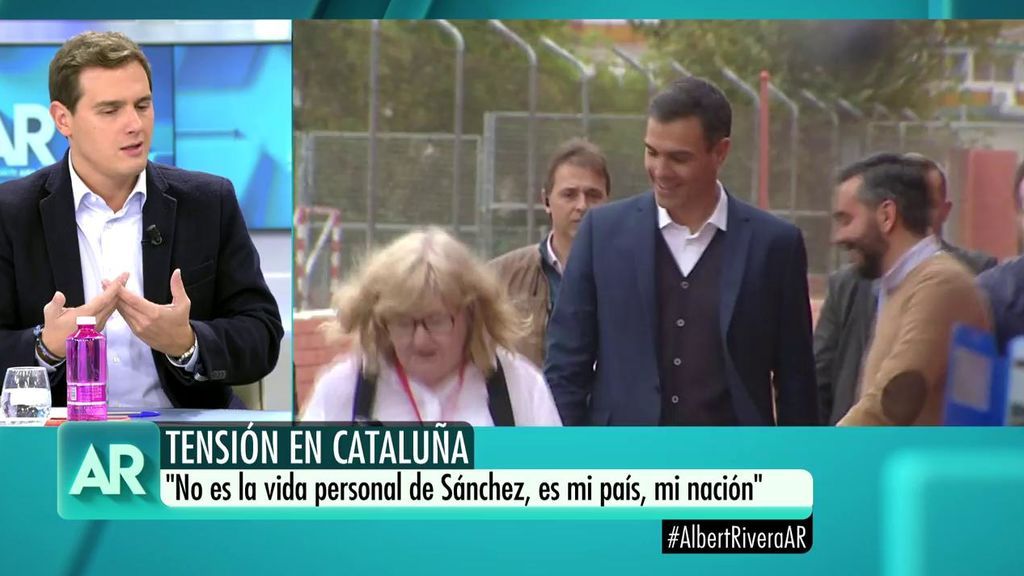 Albert Rivera: "A Sánchez no lo sacan de Moncloa ni los GEO"