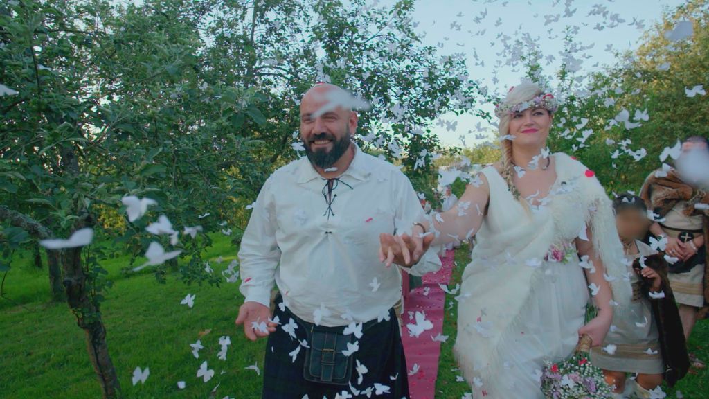 Boda celta en 'Cuatro weddings'.