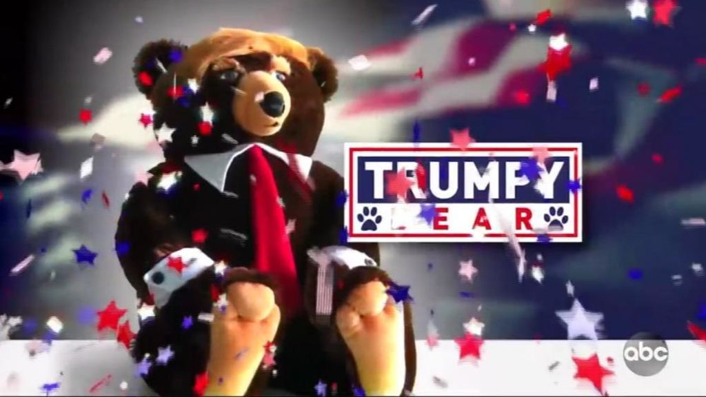 El Trumpy Bear, el oso patriota de Donald Trump es 'made in China'