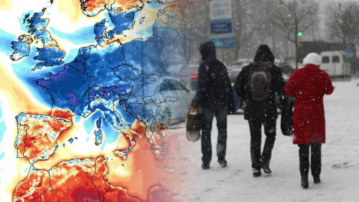 Llega el aire siberiano a Europa la próxima semana: te decimos si afectará a España