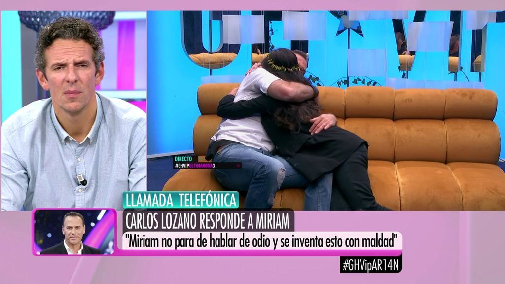 Carlos Lozano desmiente haber tenido un lío con Makoke y anuncia que tomará medidas legales contra Miriam Saavedra