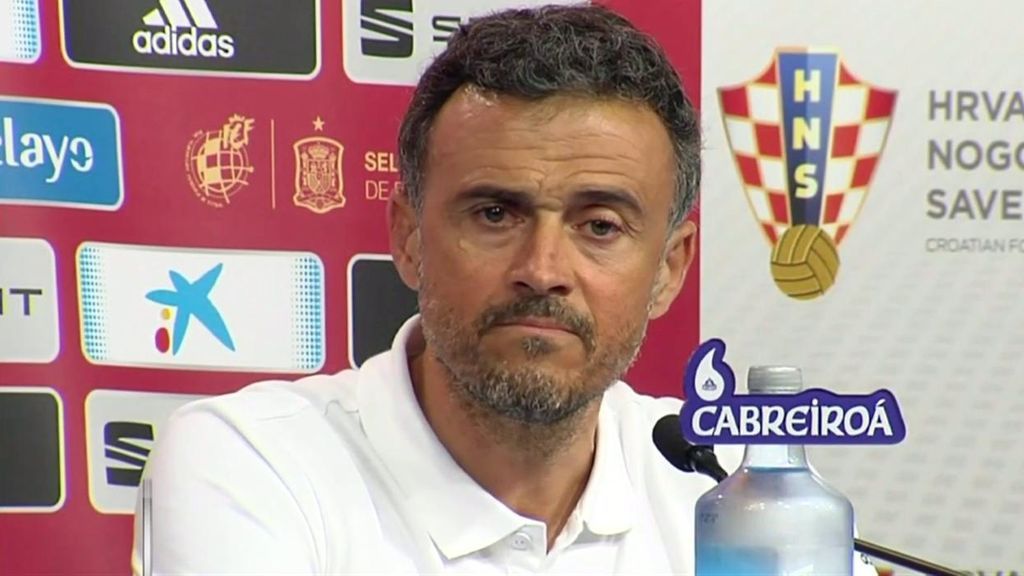 Luis Enrique, ante el partido ante Croacia: “Es un partido a todo o nada”