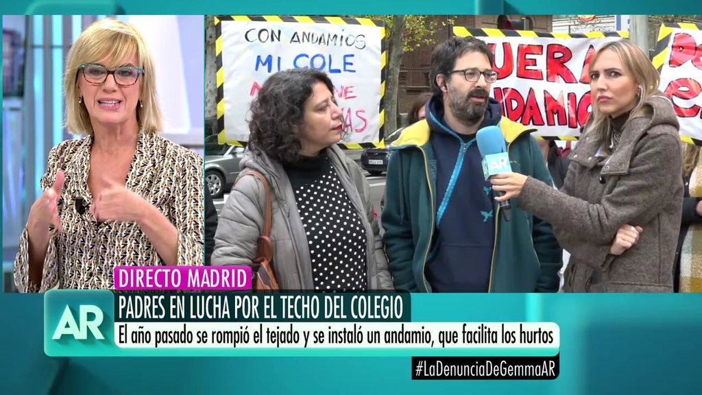 La denuncia de los padres de un colegio de Carabanchel: "Están poniendo el interés político antes que la seguridad de los niños"