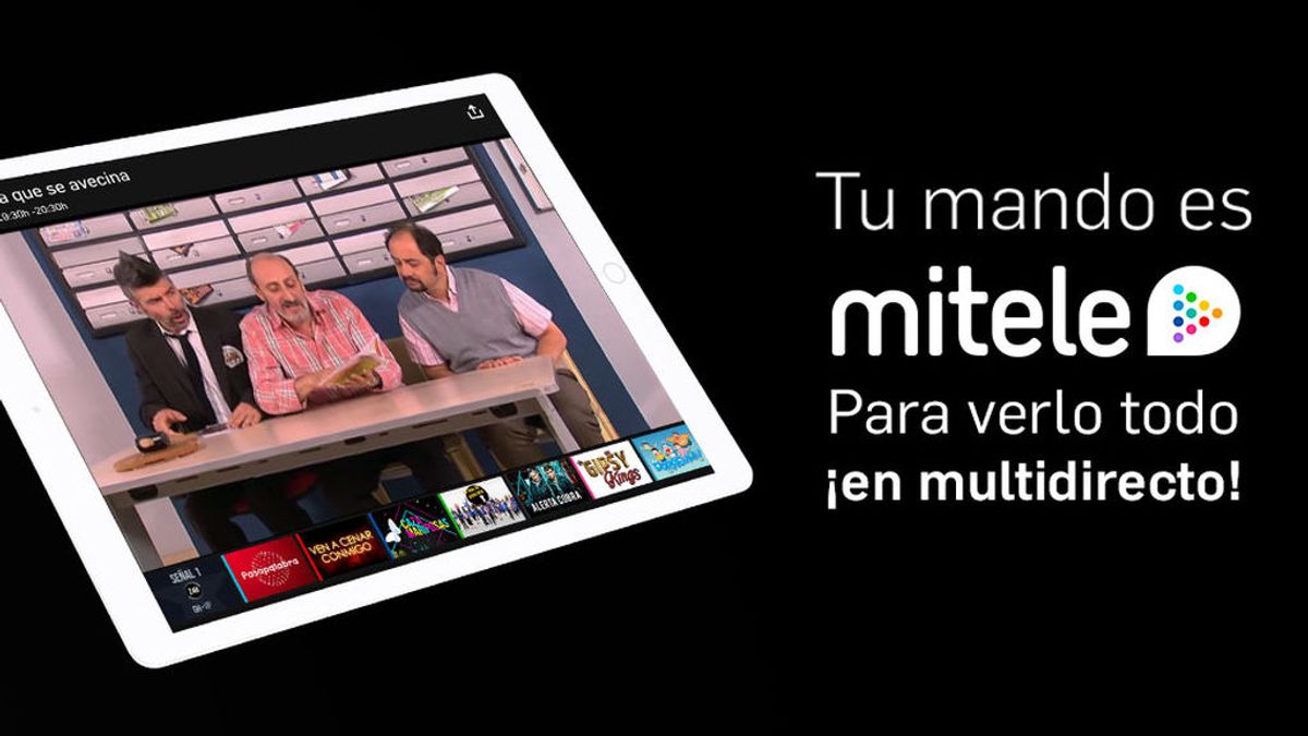 La app de Mitele estrena el player multidirecto ¡Tu mando es Mitele!