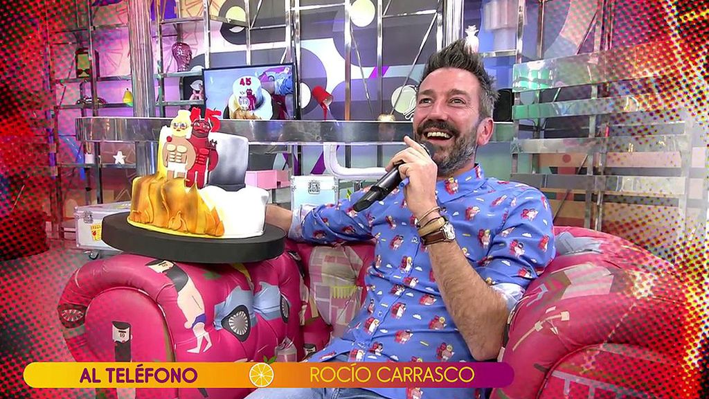 Celebramos el cumple de David Valldeperas con llamada de Rocío Carrasco incluida