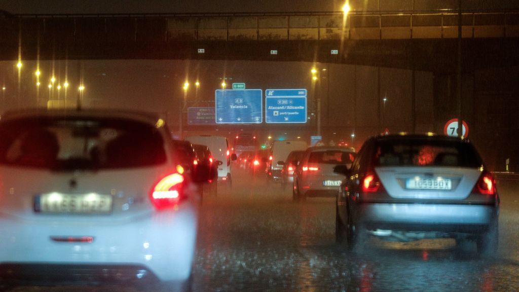 Andalucía, Comunidad Valencia, Cataluña y Sistema Central sufrirán fuertes lluvias