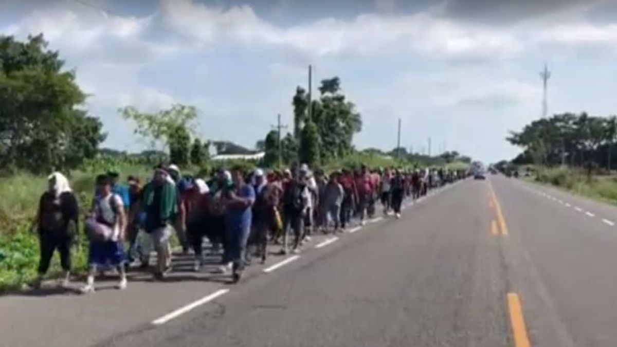 Caravana de inmigrantes en México: al menos 10 heridos en un accidente de tráfico