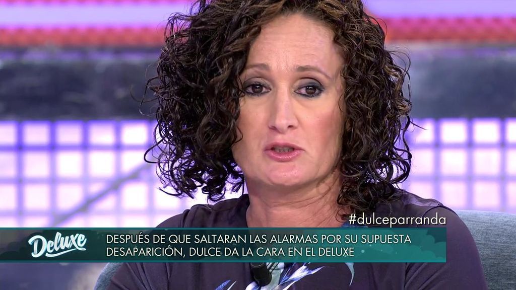 Dulce reaparece: "He querido dejar libre a Chabelita para que se reencuentre con su madre"