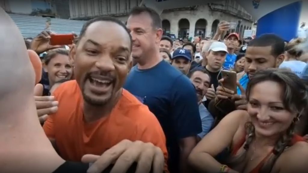 El actor Will Smith participa en la media maratón de La Habana