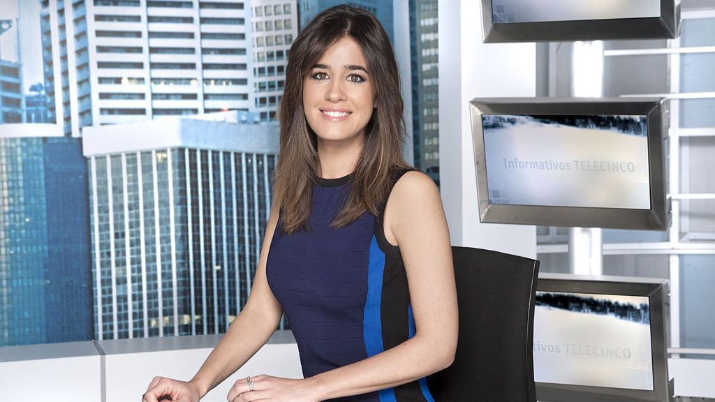 Isabel Jiménez, presentadora de la edición de sobremesa de 'Informativos Telecinco'.