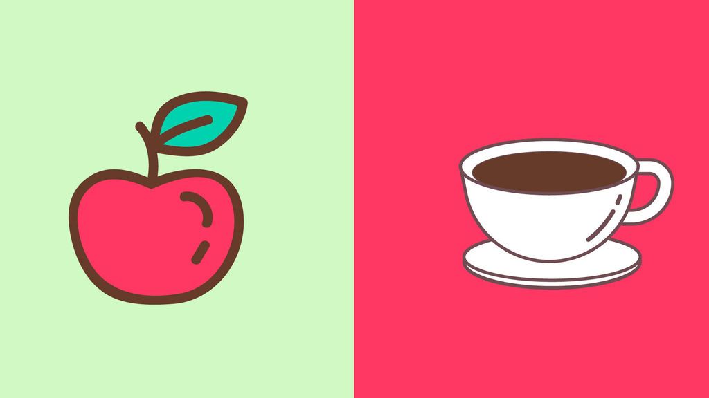 ¿Es cierto que una manzana despierta más que un café?