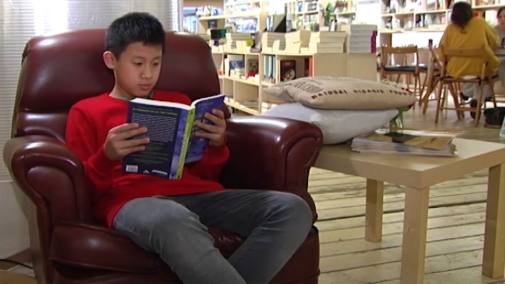 Hao Yu, el niño de 12 años que rompe estadísticas por su adicción a la lectura