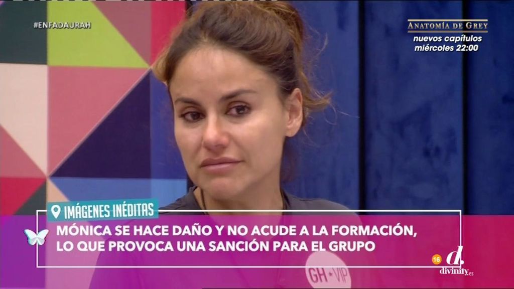 Mónica Hoyos sufre una caída en la prueba y esto le provoca una nueva polémica con Miriam