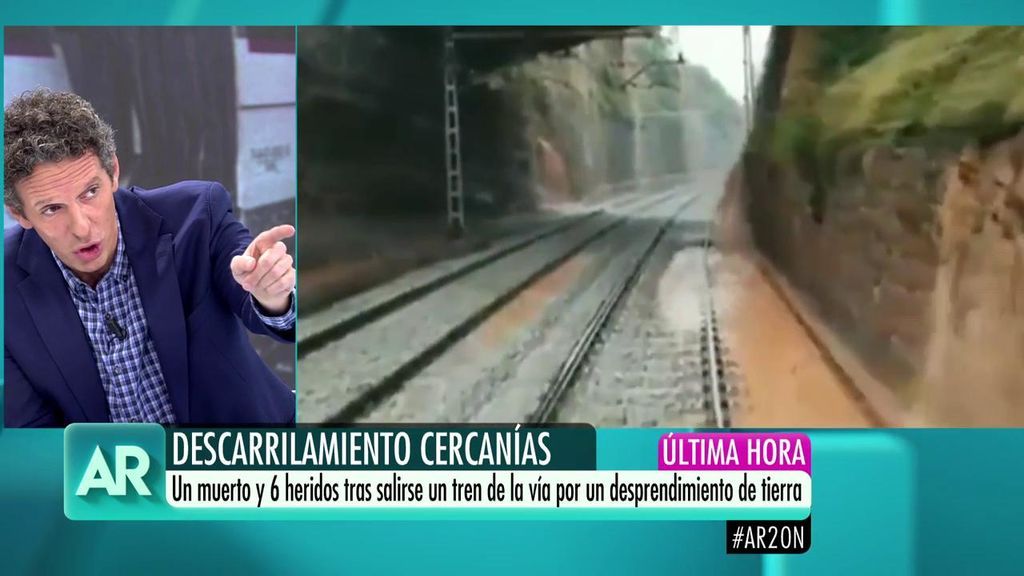 Descarrilamiento de un tren en Cataluña: las impactantes imágenes del estado de las vías dos días antes