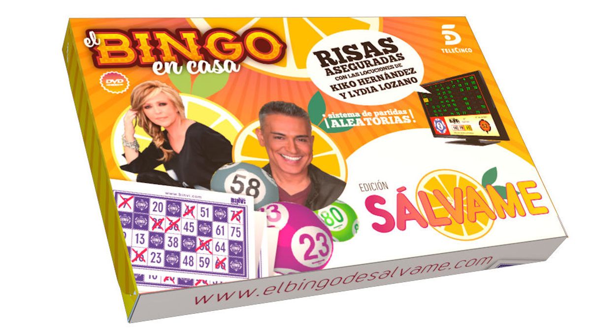 ¡Ya a la venta el Bingo oficial de Sálvame!