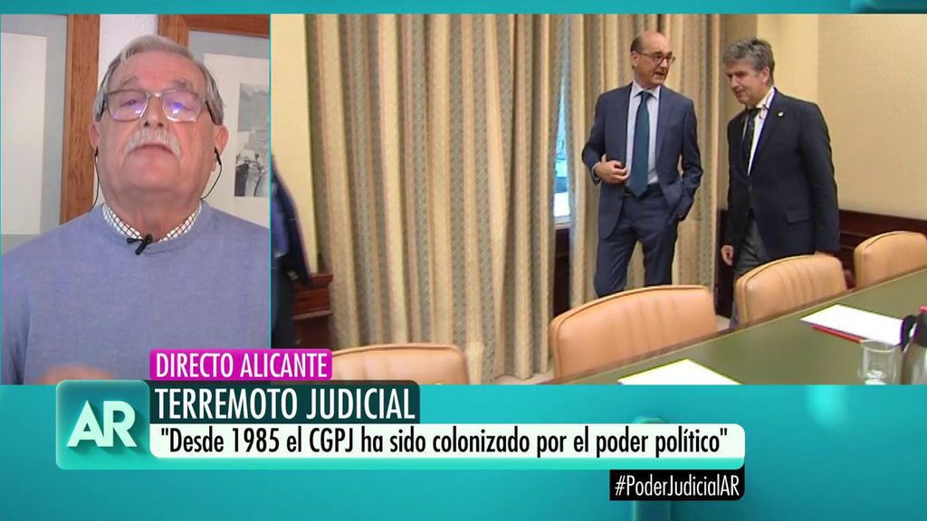 Joaquín Jiménez, magistrado emérito del Tribunal Supremo: "Cada consejo ha hecho bueno al anterior, vamos en caída libre"