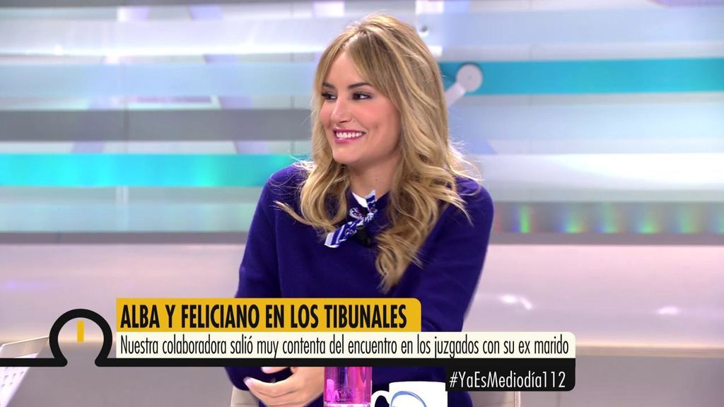 Alba Carrillo contenta tras verse las caras con Feliciano López: "Fue un encuentro romántico y se podría retomar una posible boda"