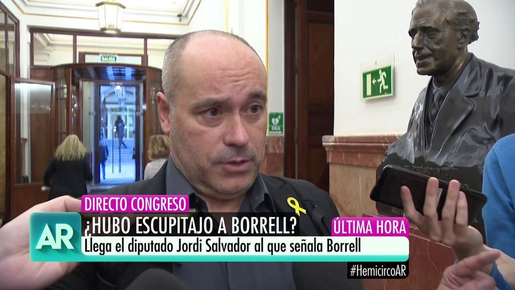 Jordi Salvador: "Nunca he escupido a nadie, Borrell debería disculparse"