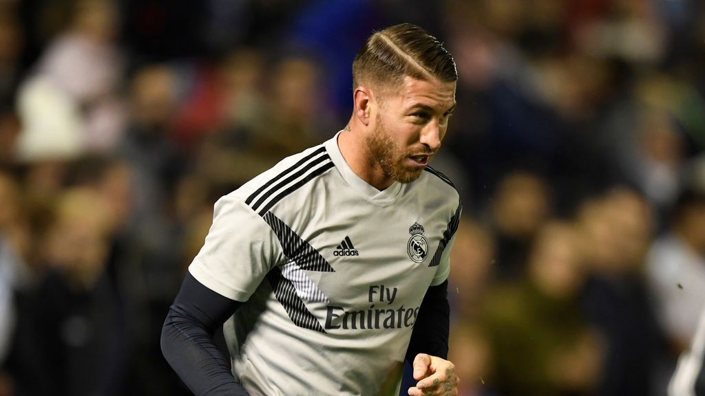 Sergio Ramos ya está al listo para volver ante el Eibar