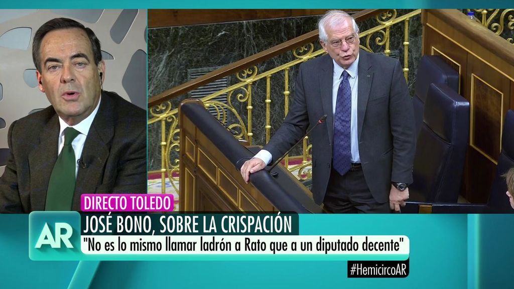 José Bono: "Me creo que Jordi Salvador escupiese a Borrell por sus antecedentes"