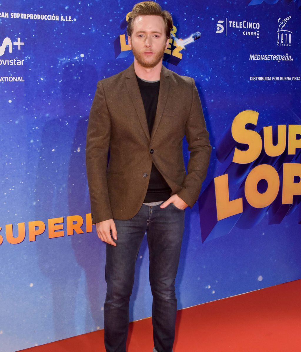 Pablo Rivero también fue al estreno de la nueva comedia española