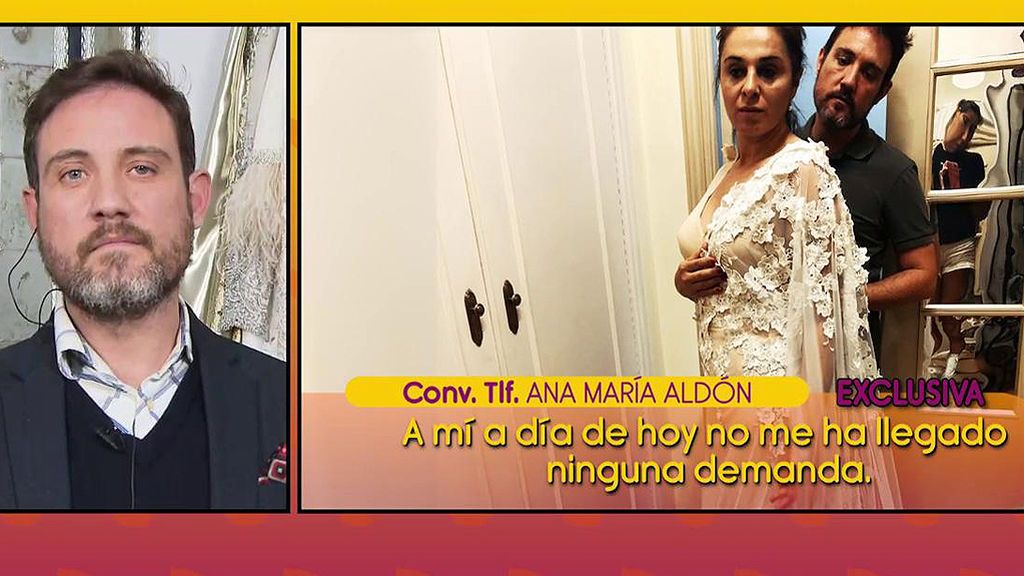 El diseñador del vestido de novia de Ana Mª Aldón le demanda y ella le reta en un ‘PoliDeluxe’