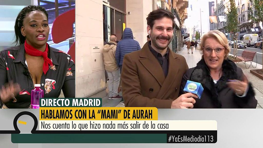 La 'mami' de Aurah nos habla de sus primeras horas tras salir de 'GH VIP' y confiesa: "No me gusta Suso para ella"