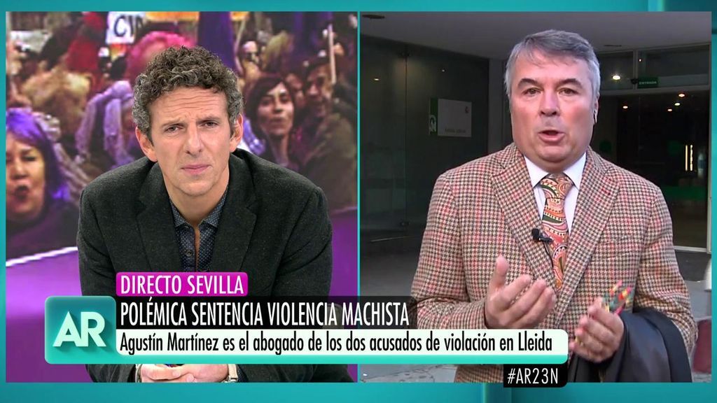 Joaquín Prat, al abogado de 'La Manada': "¿El mensaje es decir a las mujeres que se resistan en las violaciones?"