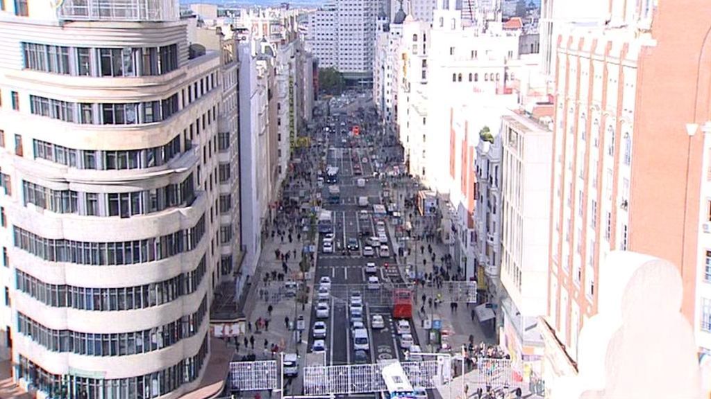 Más peatones y menos coches: así es la nueva Gran Vía