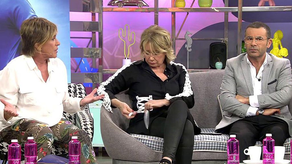 El 'zasca' de Jorge Javier Vázquez contra Chelo Gª Cortés: “Hablas poco y con trampas”