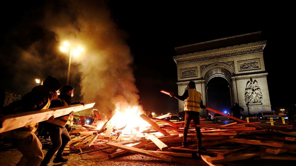 Se recrudecen las protestas de los ‘chalecos amarillos’ en Francia