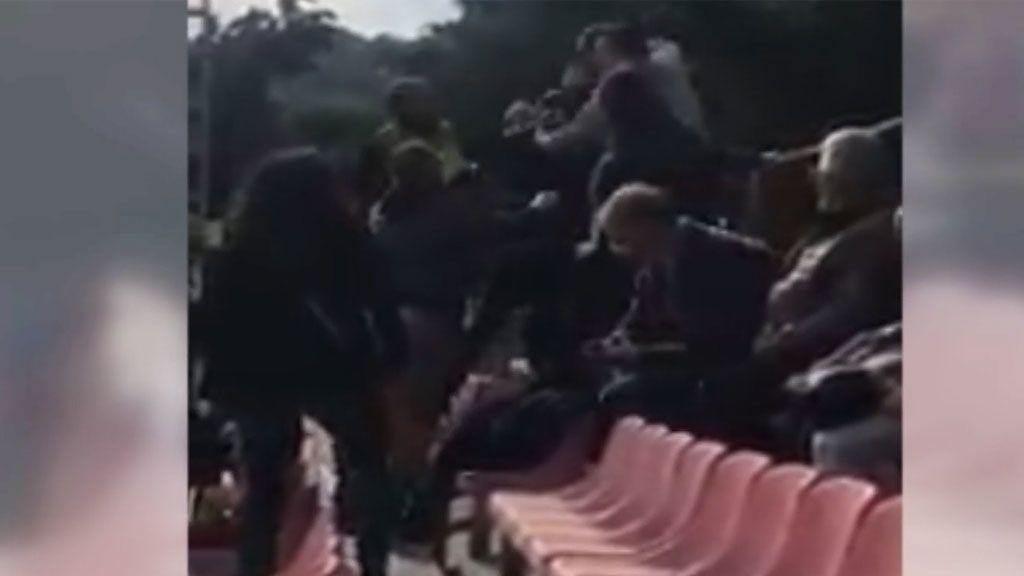 Batalla campal entre padres en un partido de fútbol infantil en Murcia