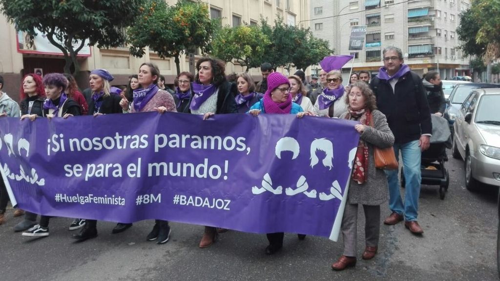 Manifestación del 25N en Badajoz