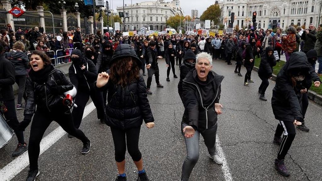 Manifestación del 25N en Madrid