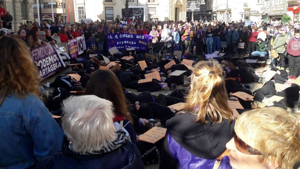 Manifestación del 25N en Cartagena
