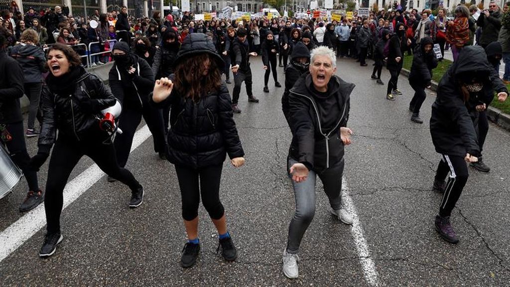 Manifestación del 25N en Madrid