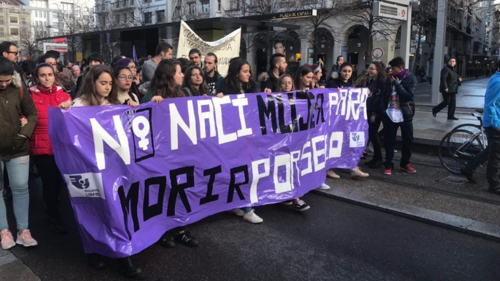 Manifestación del 25N en Zaragoza