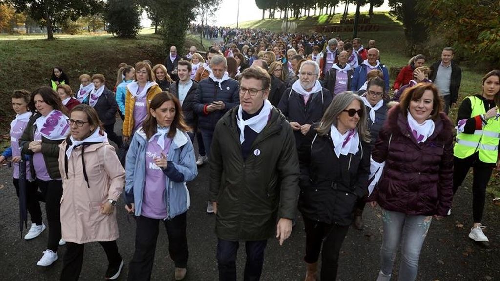 Manifestación del 25N en Galicia