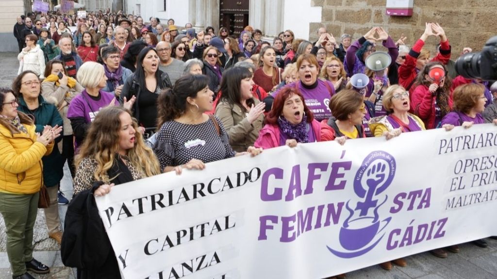 Manifestación del 25N en Cádiz