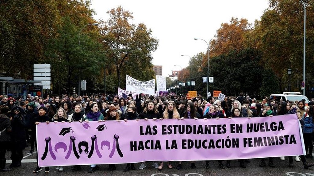 Manifestación del 25N en Madrid