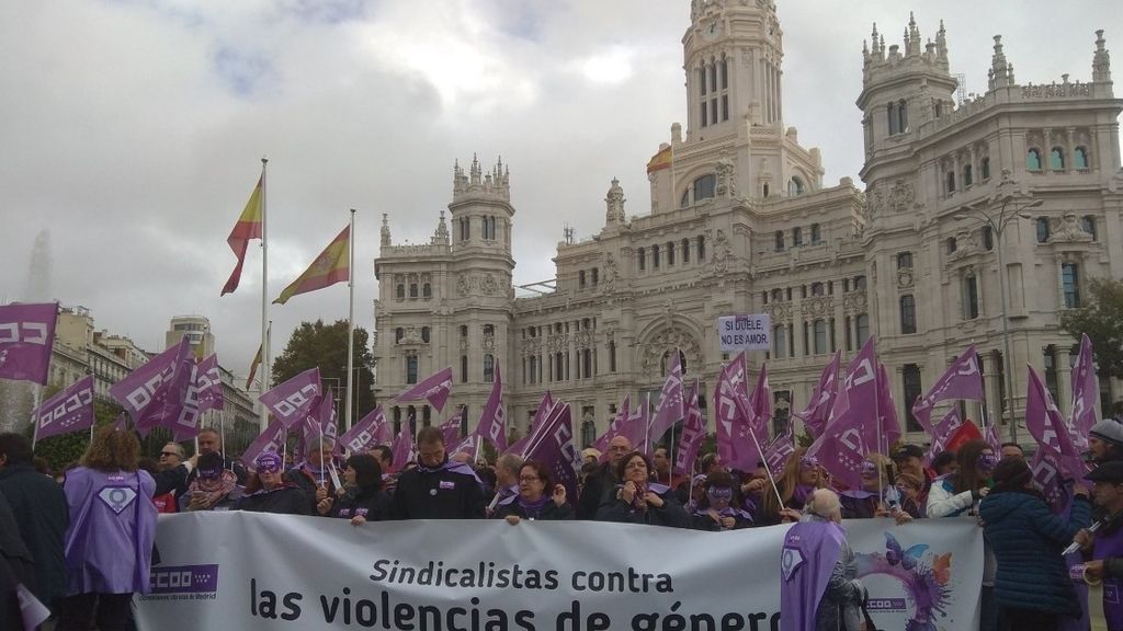 Manifestación del 25N en Madrid