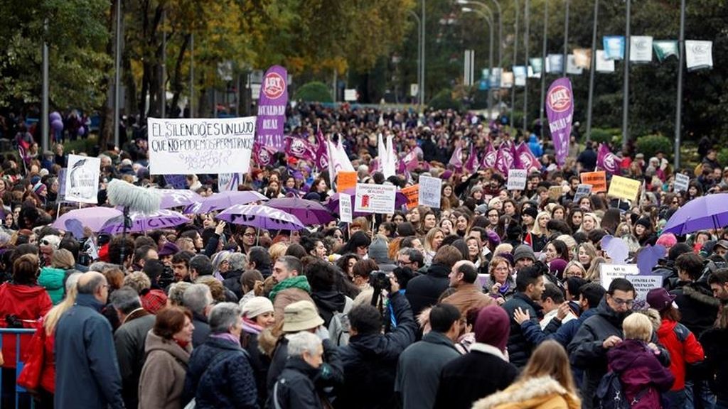 Manifestación del 25N en Madrid