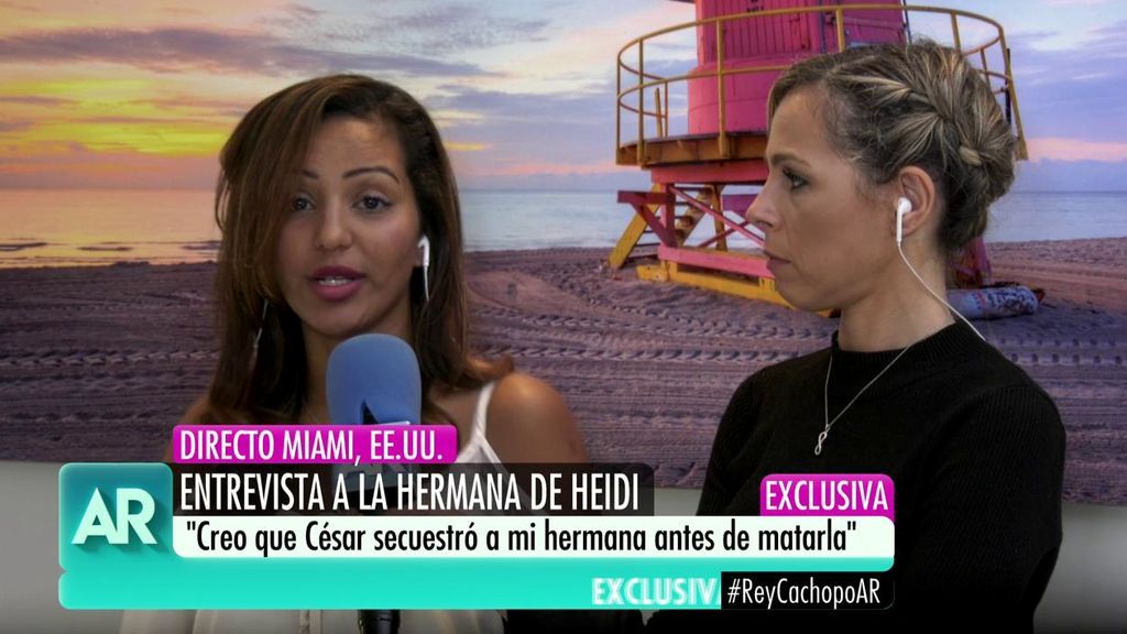 Hermana de Heidi, novia de 'El rey del cachopo': "Ojalá en España existiera la pena de muerte"