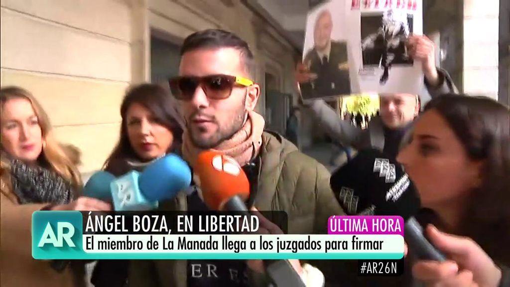 Boza, de 'La Manada', tras firmar en los juzgados: "La verdad siempre prevalece"